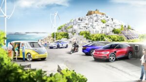 Volkswagen Groep en Griekenland realiseren modeleiland voor klimaatneutrale mobiliteit