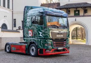 Eerste MAN eTruck samen met Duvenbeck ingezet voor emissievrije logistiek bij Volkswagen