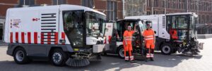 Eerste elektrische veegwagens maken hun debuut