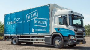 Chain Logistics koopt Scania LNG bakwagen