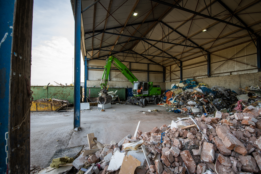 afvalverwerkingsindustrie
