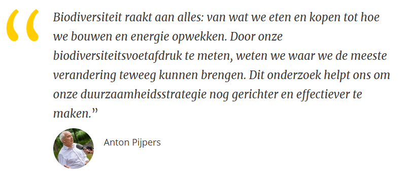 biodiversiteitsvoetafdruk Anton