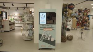 Eerste statiegeld innamemachine in Nederlands ziekenhuis