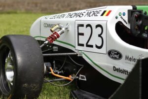 Titan: studententeam van KU Leuven en Thomas More bouwt ecologische E racewagen