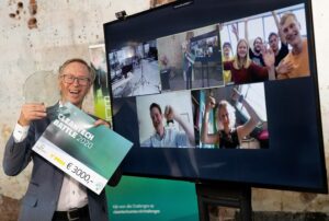 Bushokje van de toekomst wint Cleantech Battle 2020 Bushokje van de toekomst wint Cleantech Battle 2020