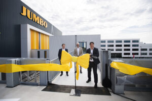 Geautomatiseerd nationaal distributiecentrum Jumbo in Nieuwegein officieel geopend