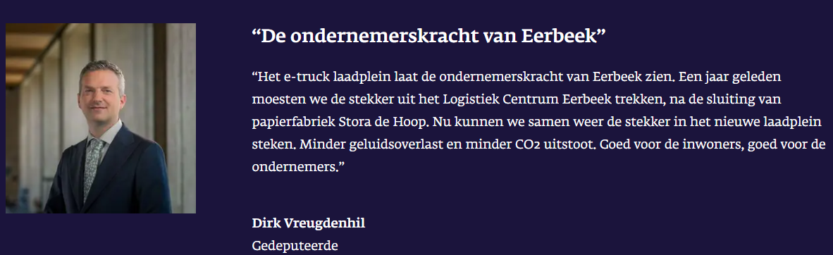 Eerbeek. Gedeputeerde