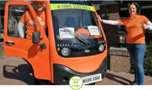 Harmelen: Sevic ingezet als 100% elektrische bierkoerier Harmelen: Sevic ingezet als 100% elektrische bierkoerier