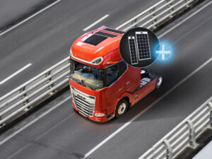 PACCAR Parts, zonnepanelen op trucks: minder brandstof, minder slijtage