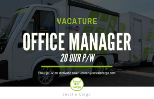 Vacature: Office Manager (20 uur) bij Seval e Cargo