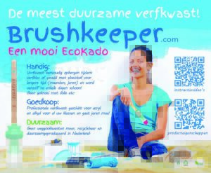 Ecobrush is de meest duurzame verfkwast die er bestaat