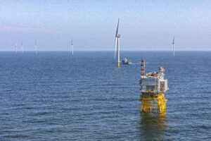 Hollandse Kust Noord offshore windpark (door CrossWind) produceert eerste groene energie