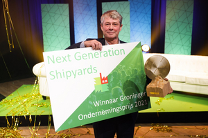 Next Generation Shipyards wint Groninger Ondernemingsprijs 2021