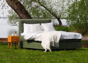 De luxe en duurzaamheid van natuurlijke bedden van Ecolife