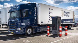 Electronic Logistics kiest voor zero emissie met de Scania BEV