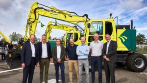 Graafmachines emissievrij: Dura Vermeer gaat elektrisch vooruit