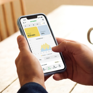 In Zonneplan app zie je direct jouw zelfverbruik van je zonnestroom