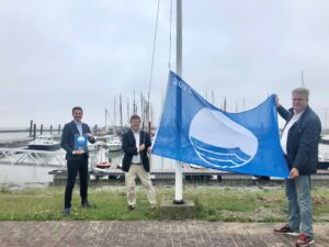Nieuwe jachthaven Ameland ontvangt Blauwe Vlag