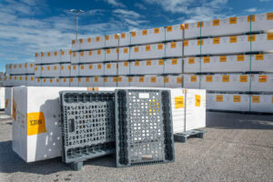 Xella Nederland schakelt over op circulaire kunststof pallets en bespaart jaarlijks 70 ton CO2