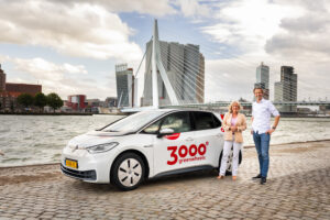 Greenwheels viert 3.000e deelauto: 900.0000 m2 ruimte bespaard