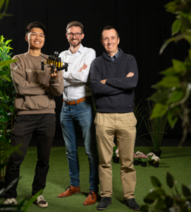 Honingbijen die drones leren navigeren
