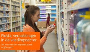Ruim 1.500 voedselverpakkingen per Nederlander per jaar.  Plastic puzzel in de voedingssector